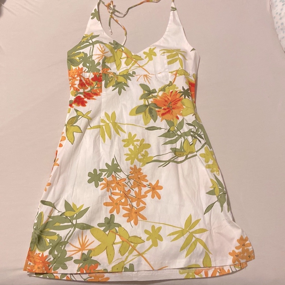 Charlotte Russe floral halter dress